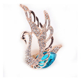 Broche Prendedor Cisne Regalo Moda Mujer Fino