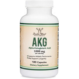 Suplemento Akg (ácido Alfa Cetoglutárico) 180 Caps Hecho Usa