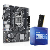 Combo Actualización Pc Intel Core I5 10400 + H510m + 8gb 