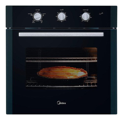 Forno De Embutir Elétrico Midea Tsa82 80l Preto 220v