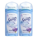 Secret Desodorante Antitranspirante Solido Invisible, Sheer