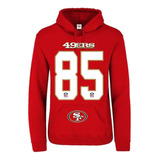 Hoodie Kittle 85  Nfl 49ers San Francisco Sudadera