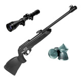 Rifle Aire Comprimido Gamo Black Bear Igt Nitro Caza + Mira