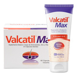 Combo Valcatil Max 60 Caps + Valcatil Max Shampoo 150ml