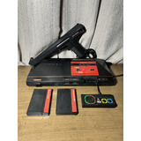 Master System 1  + 2 Cartuchos Originais + Pistola