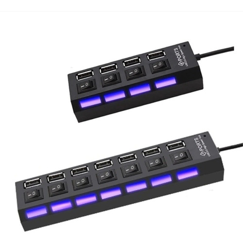 Hub Usb 2,0 Multi Usb Splitter Hub 4 Stg