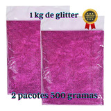 Glitter Para Tinta De Parede 1kg Furta Cor Cor Pink