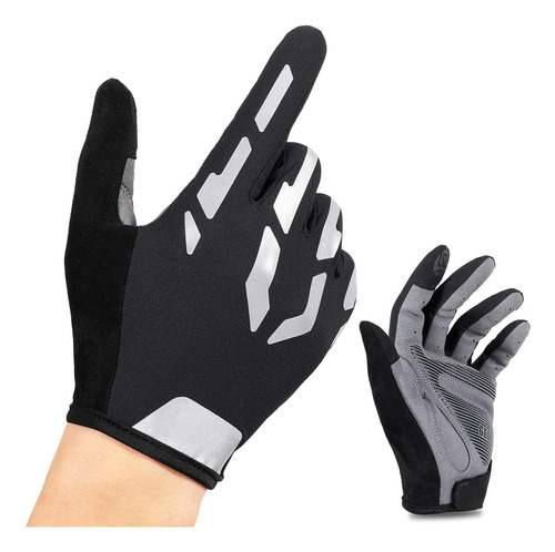 Guantes De Bicicleta Ligeros Con Almohadilla Gel Que Absorbe