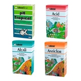 Kit Controle Alcon Teste Ph + Acid + Alcali + Anticlor  Full