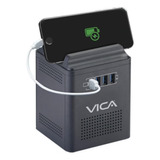 Regulador Vica Connect 800 400w 4 Contactos Y 4 Puertos Usb