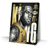 Quadro Canvas Premium 80x60cm Lebron James 09