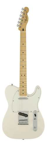 Guitarra Elétrica Fender Standard Telecaster De  Amieiro Arctic White Com Diapasão De Bordo