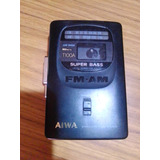 Walkman Aiwa T100a  Necesita Cambio De Correas