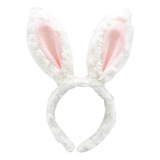 Diadema De Peluche Ajustable Con Orejas De Conejo De Pascua