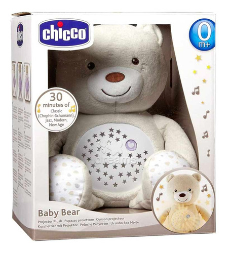 Chicco Proyector Baby Bear Osito Gris 80153