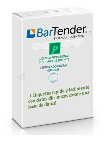 Bartender Profesional 2019 Software  Etiquetas Original Fact