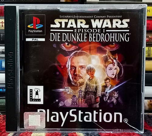 Star Wars Episode 1 Ps1 Playstation Original Impecable 