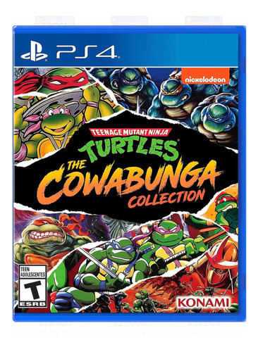 Ninja Turtles The Cowabunga Ps4 Nuevo Sellado Juego Físico//