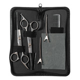 Set De Tijeras De Peluquería Y Barbero Para Uso Doméstico, 7