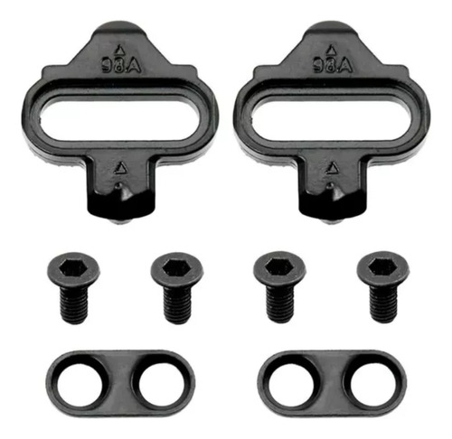 Taquinho Tacos Pedal Clip Mtb Bicicleta Sapatilha 51 Spd Par