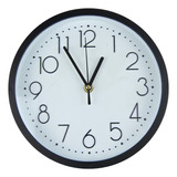 Reloj De Pared 23cm Negro Bighouse Mimbral