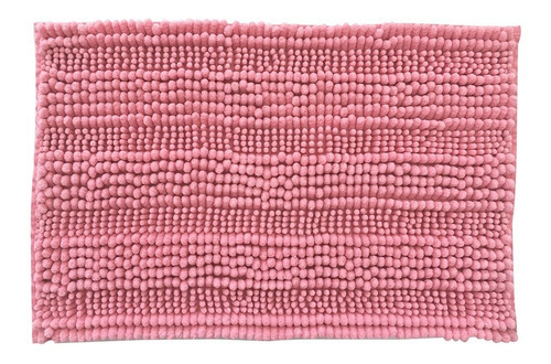 Alfombra Baño Chenille Duo Rosa 40x60 Cm