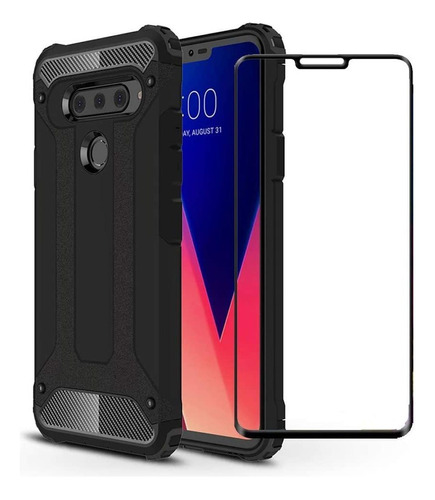 Funda Para LG V40 Thinq/LG V40 De Doble Capa Shockpro1717