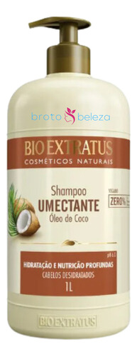 Bioextratus Shampu Umectante Vegano/sem Parabenos 1.000ml