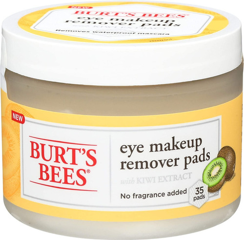Almohadillas Desmaquillantes De Ojos Burt's Bees 35 Unidades