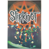 Poster Slipknot Pentagrama Nuevo Laser Rock