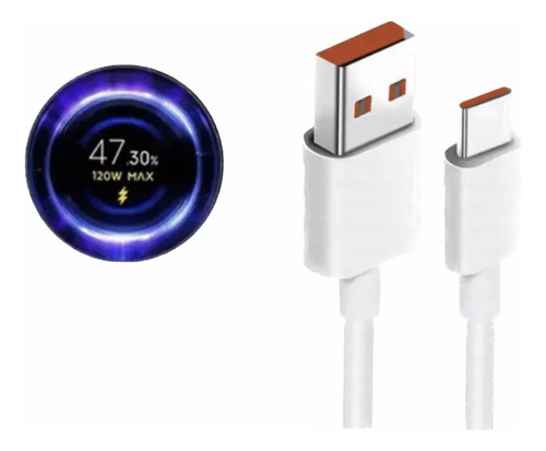 Cabo Xiaomi Turbo Usb Tipo C Poco X3 F3 Mi 10 11 Note 10 Pro