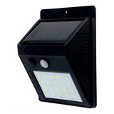 Foco Led Solar Exterior  A Muro Megabright 3w