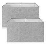 Juego De 2 Pantallas Rectangulares Para Lampara De Mesa, Lam