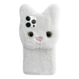 Funda Protectora Plush Cat Phone Cover 12