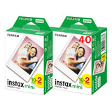 Filme Camera 40un Instax Mini 11 9 8 E Impressora Mini Link