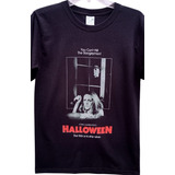  Playera Negra Terror 1978 Michael Myers Halloween Manga 