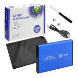 Cofre Case Para Disco Duro Sata 2.5 Usb 2.0 Hdd Notebook