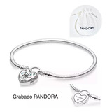 Pulsera Castillo Dis P Compatible Marca Pandora,plata+bolsa