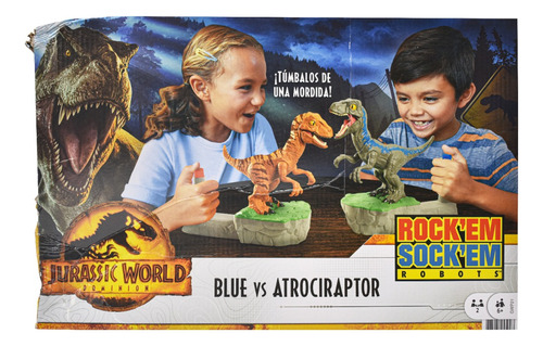 Jurassic World Blue Vs Atrociraptor Rock Em Sockem Mattel Cd