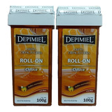 2 Cera Depilatoria Roll-on Clásica X 100g. - Depimiel