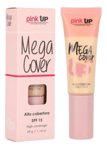 Base De Maquillaje Líquida Pink Up Mega Cover Mega Cover