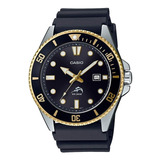 Reloj Hombre Casio Mdv-106g-1av. Dorado. Diver. Marlin 