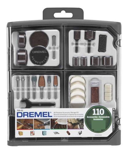 Kit Para Minitorno Dremel 110 Accesorios 709-rw2