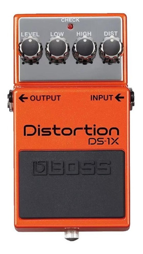 Pedal Boss Para Guitarra Ds-1x Distorção