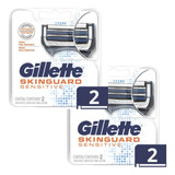 Gillette Skinguard Sensitive Cartuchos Para Afeitar 4 Unidad