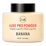 Base De Maquillaje J Cat Polvo Suelto Luxe Banana Polvo Suelto Luxe Pro Banana