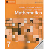 Cambridge Checkpoint Mathematics 7 - Workbook, De Vv. Aa.. Editorial Cambridge University Press, Tapa Blanda En Inglés Internacional, 2012