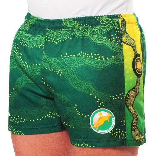 Short Rugby Hombre Imago Wallabies Pantalon Corto Vs Pumas