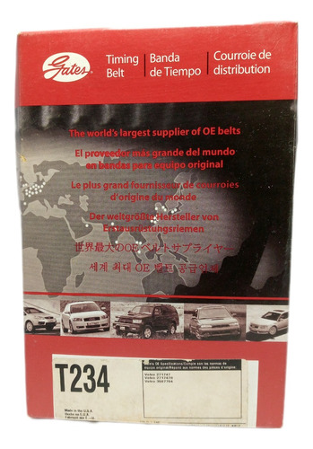 Correa Tiempo Volvo 240-940 2.3l Ao 93-95 123d Foto 2