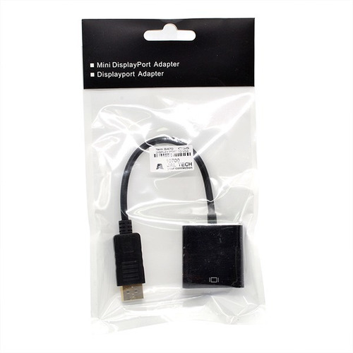 Cable Display Port A Vga Negro